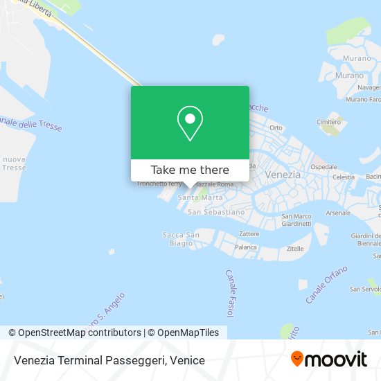 Venezia Terminal Passeggeri map