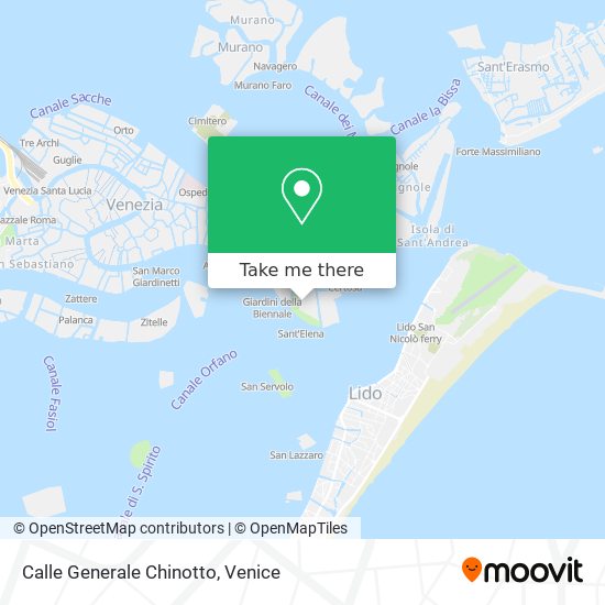 Calle Generale Chinotto map
