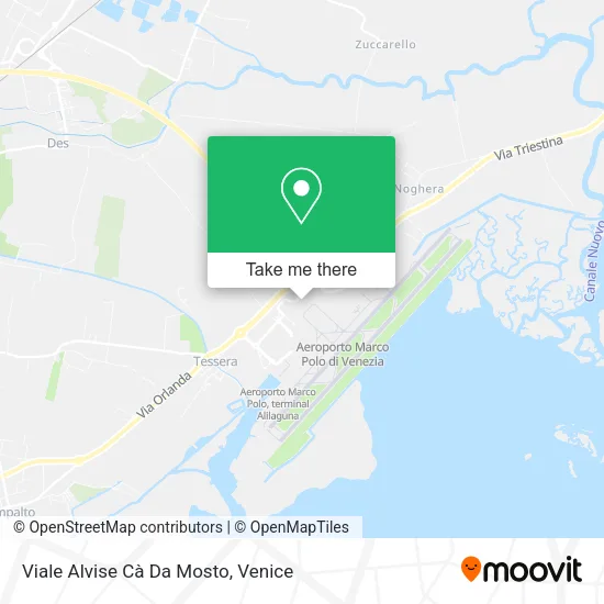 Viale Alvise Cà Da Mosto map