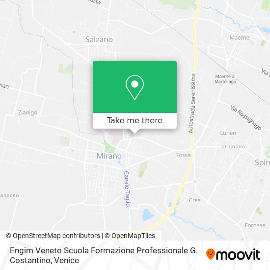 Engim Veneto Scuola Formazione Professionale G. Costantino map