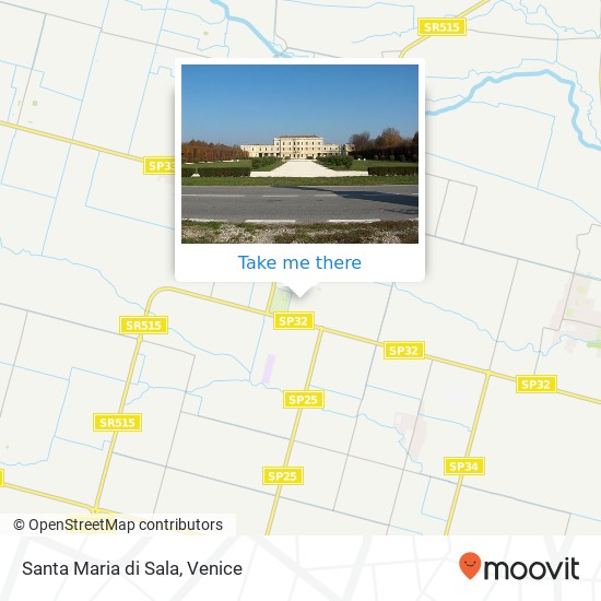 Santa Maria di Sala map