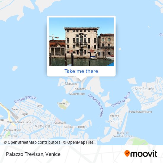 Palazzo Trevisan map