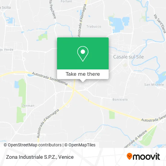 Zona Industriale S.P.Z. map