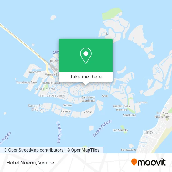 Hotel Noemi map