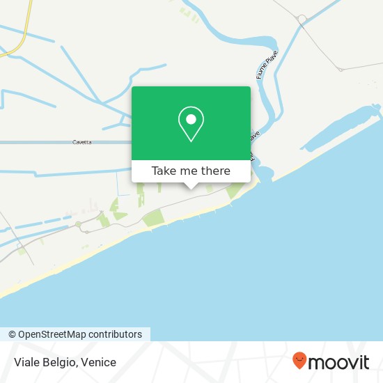 Viale Belgio map