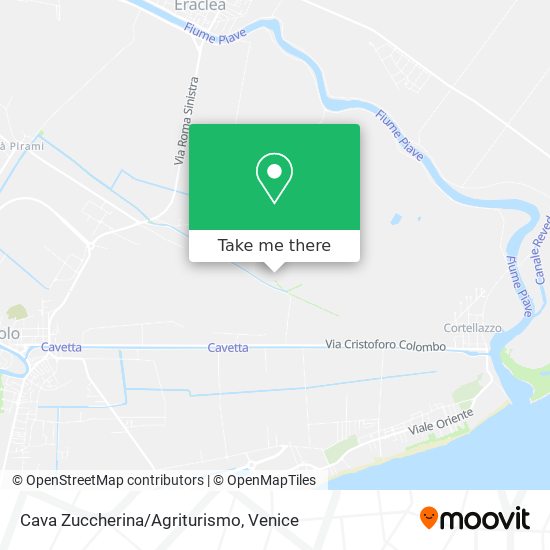 Cava Zuccherina/Agriturismo map
