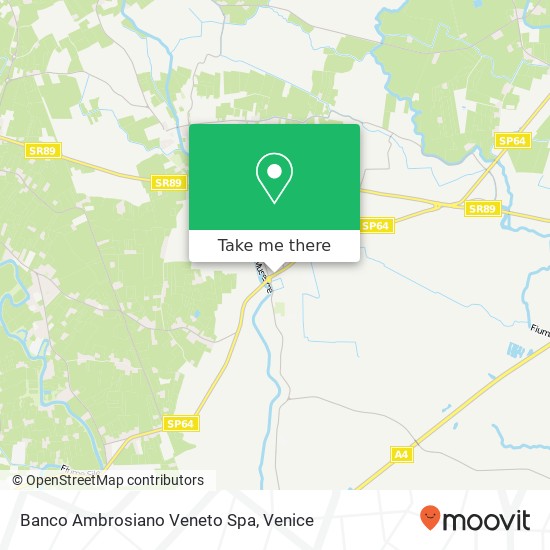 Banco Ambrosiano Veneto Spa map