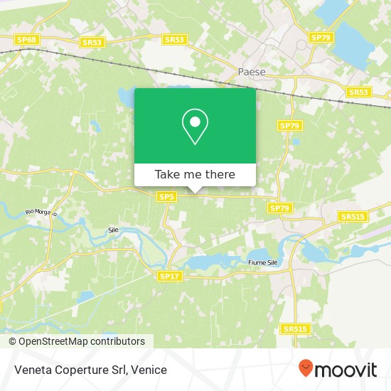 Veneta Coperture Srl map