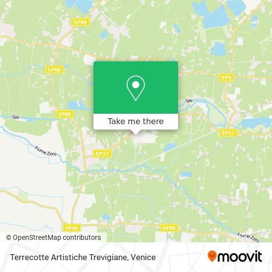 Terrecotte Artistiche Trevigiane map