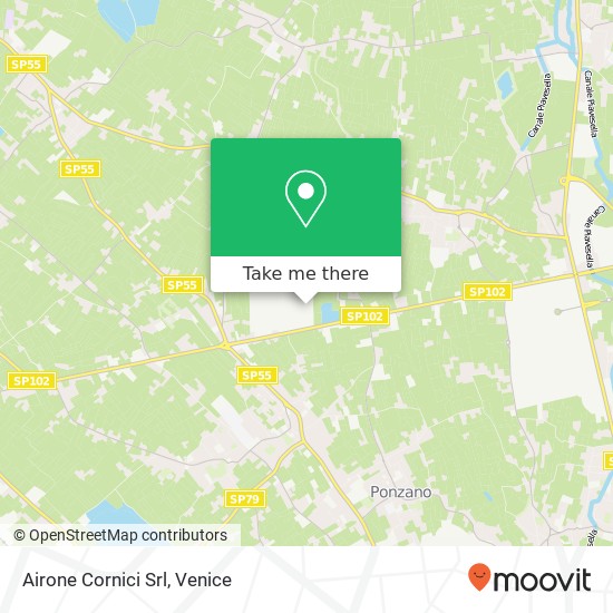 Airone Cornici Srl map