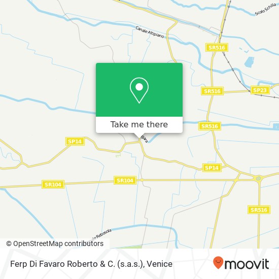 Ferp Di Favaro Roberto & C. (s.a.s.) map