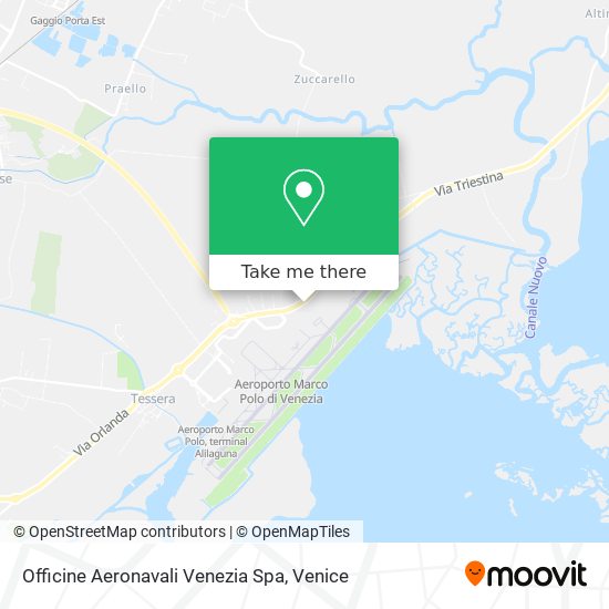 Officine Aeronavali Venezia Spa map