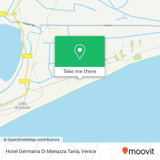 Hotel Germania Di Menazza Tania map