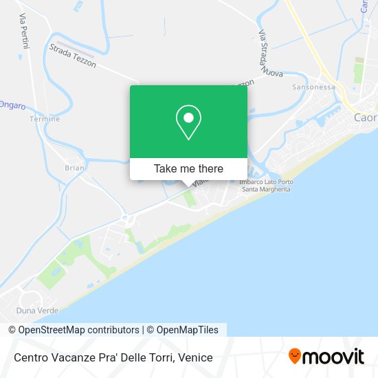 Centro Vacanze Pra' Delle Torri map