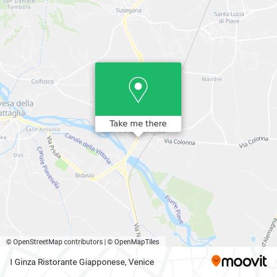 I Ginza Ristorante Giapponese map