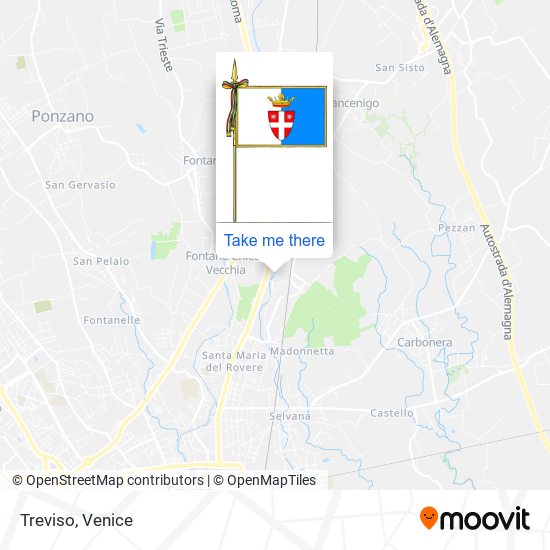 Treviso map