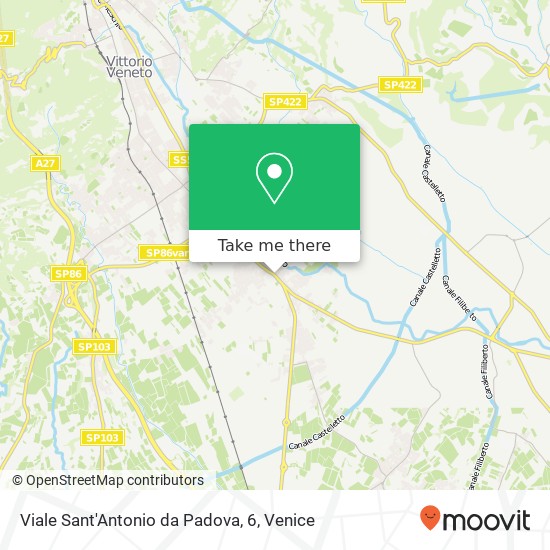 Viale Sant'Antonio da Padova, 6 map