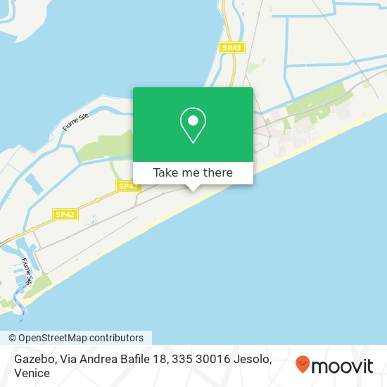 Gazebo, Via Andrea Bafile 18, 335 30016 Jesolo map