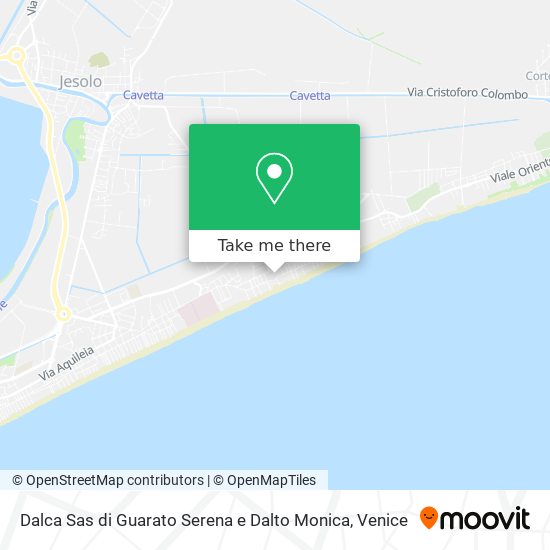 Dalca Sas di Guarato Serena e Dalto Monica map