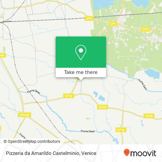 Pizzeria da Amarildo Castelminio, Via della Croce, 18 31023 Resana map