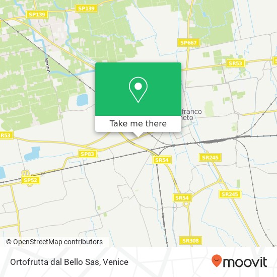 Ortofrutta dal Bello Sas, Via Brenta, 59 31033 Castelfranco Veneto map