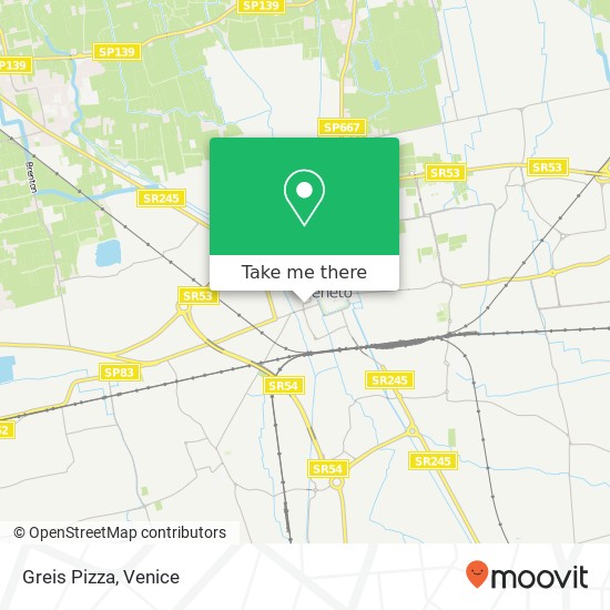 Greis Pizza, Via Podgora, 51 31033 Castelfranco Veneto map