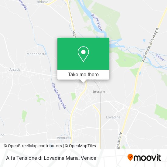 Alta Tensione di Lovadina Maria map