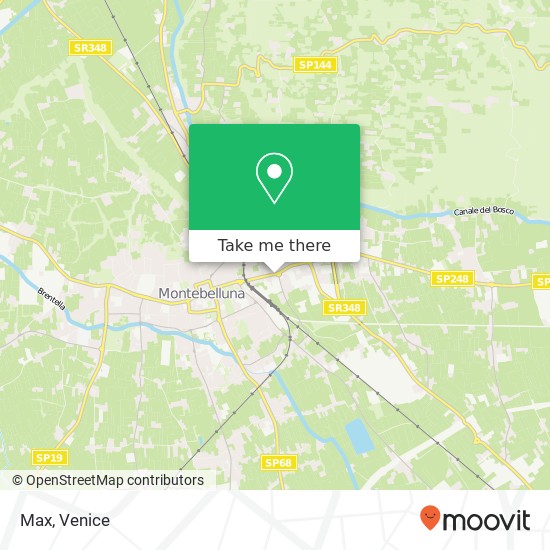 Max, Via Piave, 98 31044 Montebelluna map