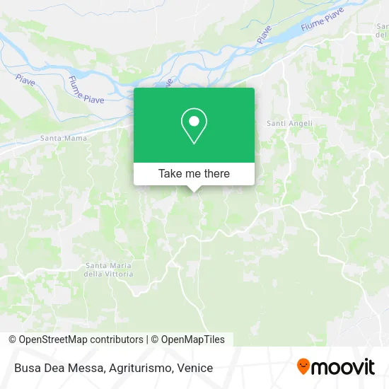 Busa Dea Messa, Agriturismo map