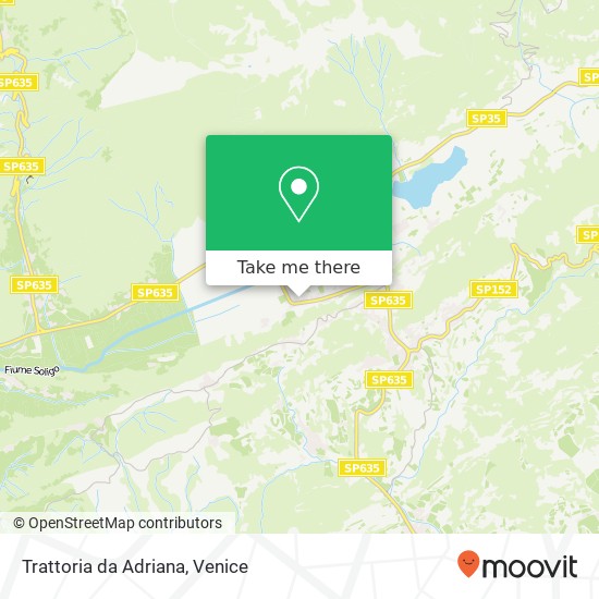 Trattoria da Adriana, Località Molino di Fratta 31020 Tarzo map