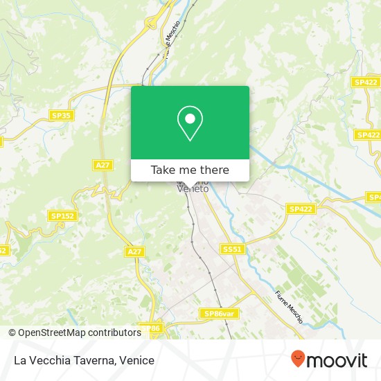 La Vecchia Taverna, Via Cesare Battisti, 2 31029 Vittorio Veneto map