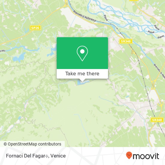 Fornaci Del Fagar map