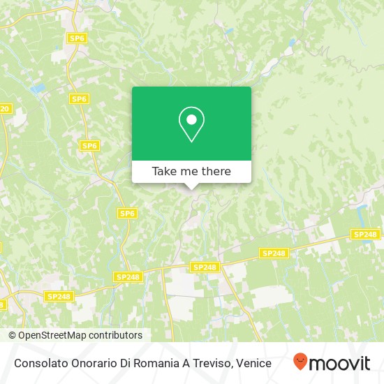 Consolato Onorario Di Romania A Treviso map