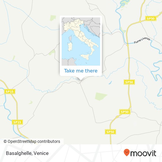 Basalghelle map