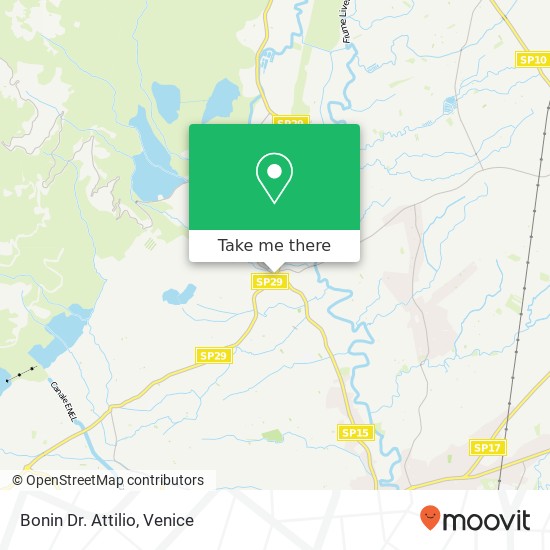 Bonin Dr. Attilio map