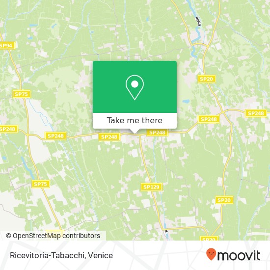 Ricevitoria-Tabacchi map