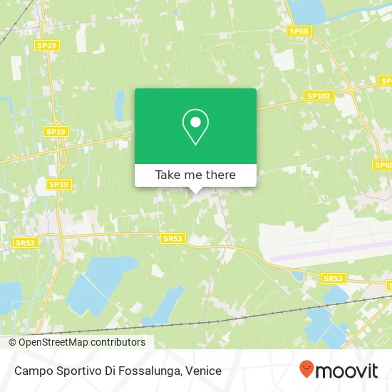 Campo Sportivo Di Fossalunga map