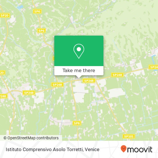 Istituto Comprensivo Asolo Torretti map