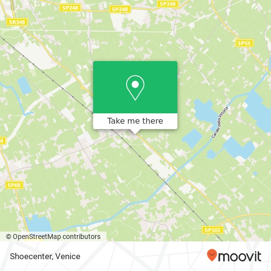 Shoecenter map