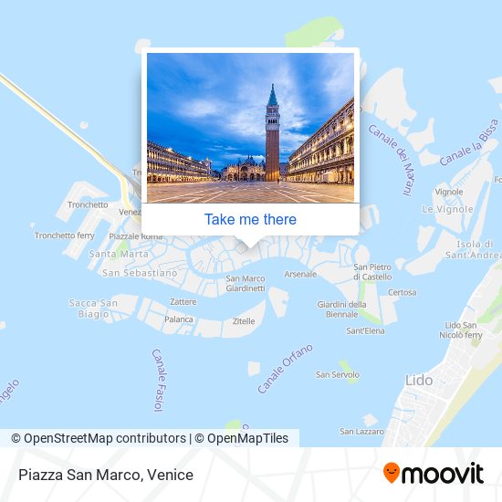 Piazza San Marco map
