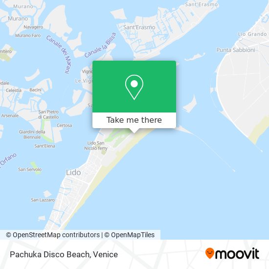 Pachuka Disco Beach map
