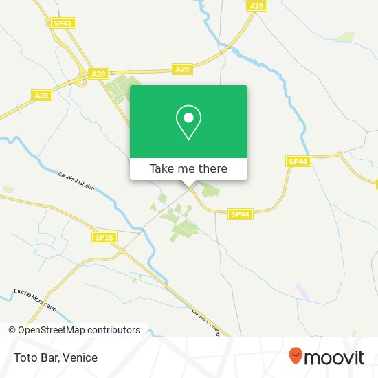 Toto Bar map