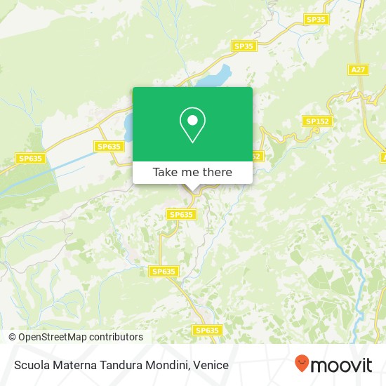 Scuola Materna Tandura Mondini map