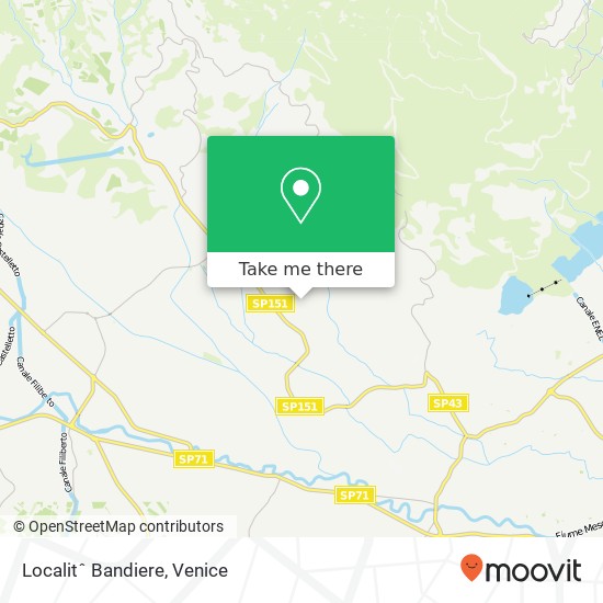 Localitˆ Bandiere map