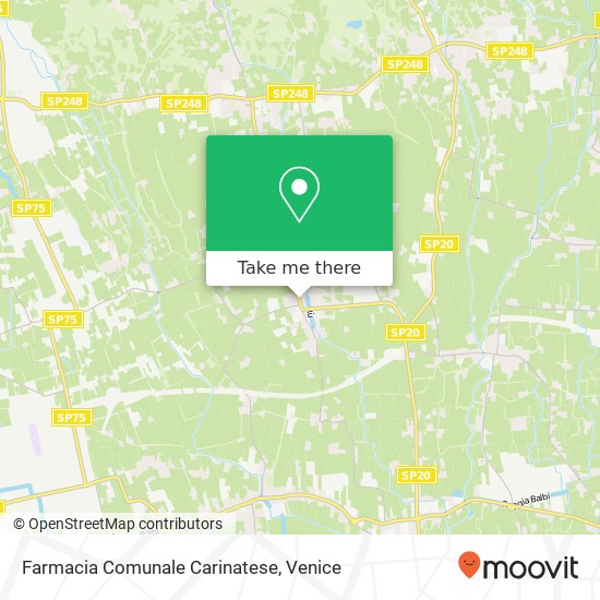 Farmacia Comunale Carinatese map