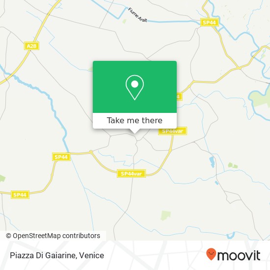 Piazza Di Gaiarine map