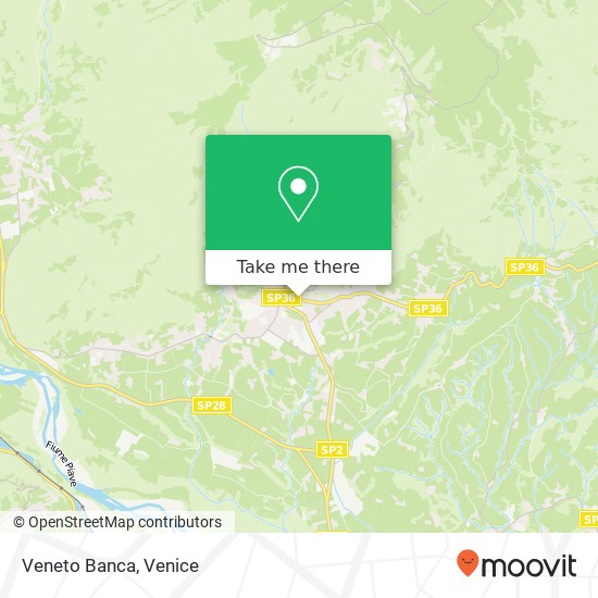 Veneto Banca map