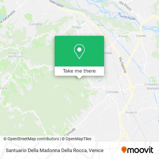 Santuario Della Madonna Della Rocca map