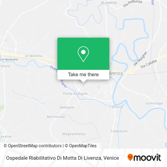 Ospedale Riabilitativo Di Motta Di Livenza map