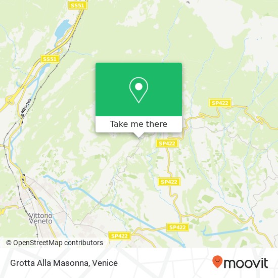 Grotta Alla Masonna map